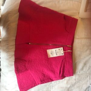 New with tags pink Zara skirt